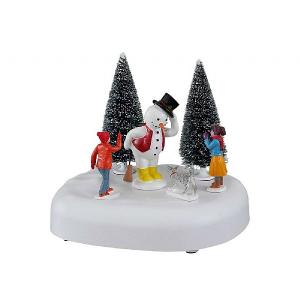Lemax Frosty Says ''Hi!''