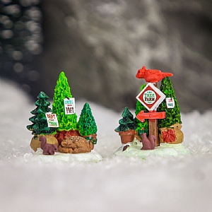 Lemax Tree Farm Display (Set of 2)