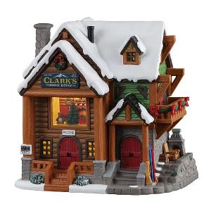 Lemax Clark's Snowcap Retreat