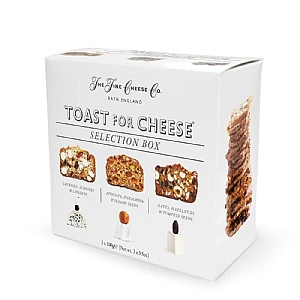 The Fine Cheese Co. Toast for Cheese Selection Box 300g