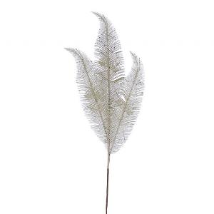 Festive 84cm Cham Gold Feather Spray