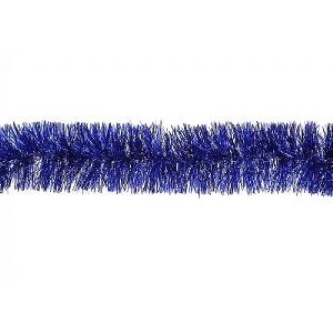 Festive Royal Blue Fine Tinsel