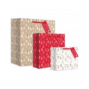 Set of 3 Eco Tree Design Gift Bags