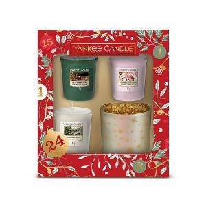 Yankee Candle 3 Votive 1 Holder Gift Set