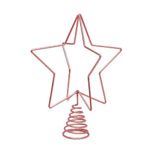 Ivyline Vega Copper Star Tree Topper