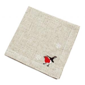 Peggy Wilkins Aubry Set of 4 Beige Napkins