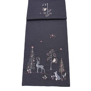 Peggy Wilkins Bolderwood Pewter Table Runner 35cm x 190cm