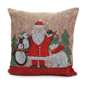 Peggy Wilkins Santa & Friends Complete Cushion