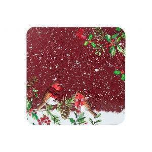 David Mason Design Seasons Tweetings Set of 4 Coasters