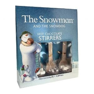 The Snowman & The Snowdog Hot Choc Stirrers 75g