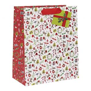 Glick Christmas Trimmings Large Gift Bag