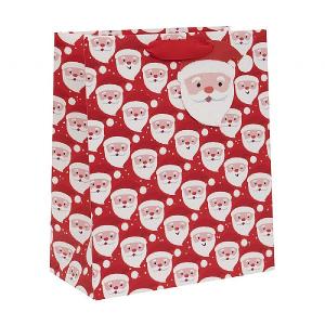 Glick Santa Selfie Large Gift Bag