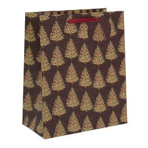 Glick Wine Christmas Fir Large Gift Bag