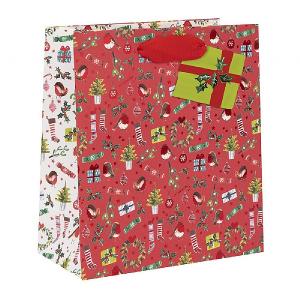 Glick Christmas Trimmings Medium Gift Bag