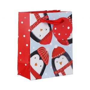 Glick Cosy Penguins Small Gift Bag
