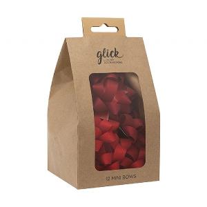 Glick Red Gift Bow Multipack (Pack of 12)