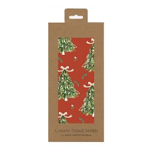 Glick Evergreen Red Tissue Paper