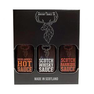 Whisky Sauce Co. Savoury Gift Set 3x100ml