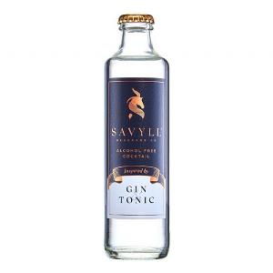 Savyll Gin & Tonic Alcohol Free Cocktail 250ml