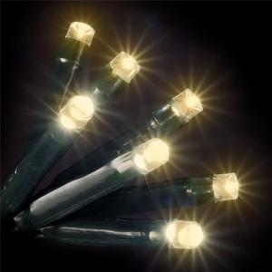 300 Warm White Twinkling Connect LED String Lights