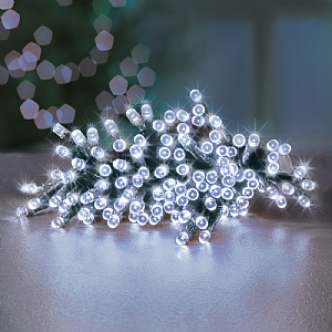 Premier Cool White Battery Operated Timer Lights (400 LEDs)