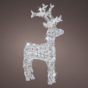 Cool White LED Acrylic Deer 90cm