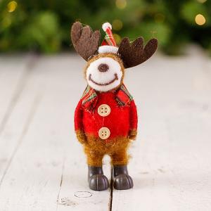 Felt Reindeer Trousers Tree Decoration