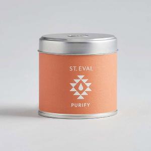 St Eval Retreat Purify Candle Tin