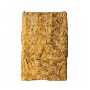 Kilburn & Scott Stellan Fur Throw - Ochre