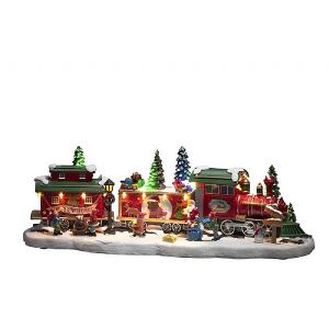 Konst Smide LED Train & Carriages Scene