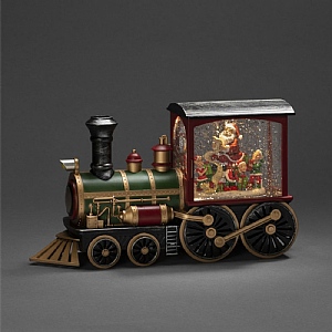 Konst Smide Santa Train Water Fillled Lantern