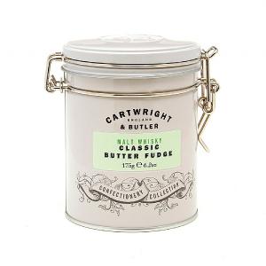 Cartwright & Butler Whisky Fudge Tin 175g