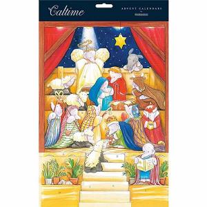 Woodmansterne Nativity Scene Advent Calendar
