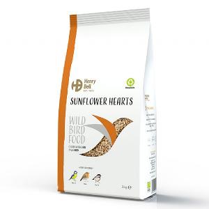 Henry Bell Sunflower Hearts for Wild Birds 2kg