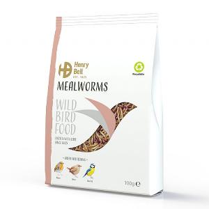 Henry Bell Mealworm for Wild Birds 100g