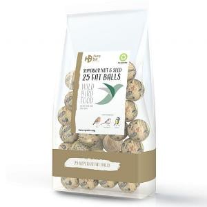 Henry Bell Superior Fat Balls for Wild Birds Pack of 25