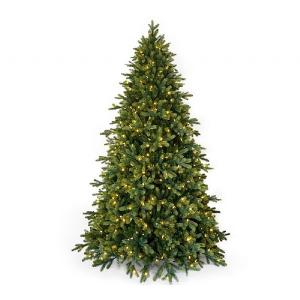 6.5ft Pre-Lit Lawrence Fir Artificial Christmas Tree