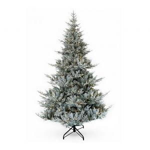 6.5ft Pre-Lit Snowy St Francis Artificial Christmas Tree (198cm)