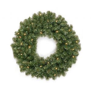 20'' Pre-Lit Covington Pine Artificial Wreath (51cm)