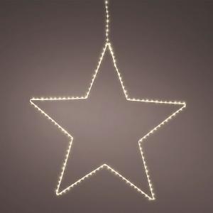 Micro LED Metal Star 38cm (130 Warm White LEDs)