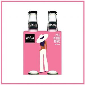 Artisan Pink Citrus Tonic 4 x 200ml
