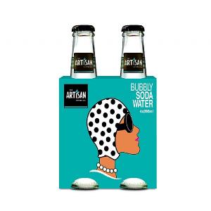 Artisan Bubbly Soda Water 4 x 200ml