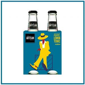 Artisan Agave Lemon Tonic 4 x 200ml