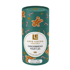 Love Cocoa Chocolate Gingerbread Truffle Tube 150g