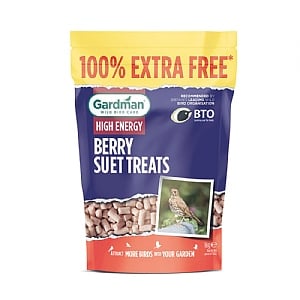 Gardman Berry Suet Treats 500g + 100% Extra Free