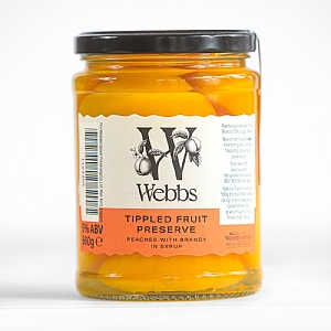 Webbs Peaches in Brandy (560g)