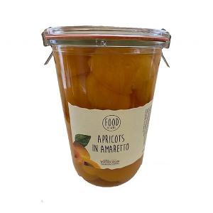 The Wooden Spoon Preserving Co. Apricots in Amaretto 875g