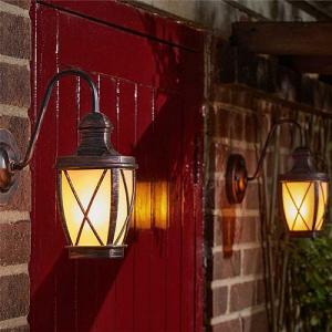 Smart Solar Carriage Flaming Solar Lantern