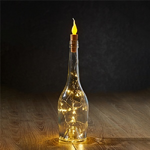 Three Kings Bottle It! Flickering Candle - Twin Pack