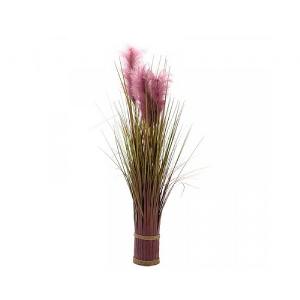 Purple Pampas Faux Bouquet 70cm